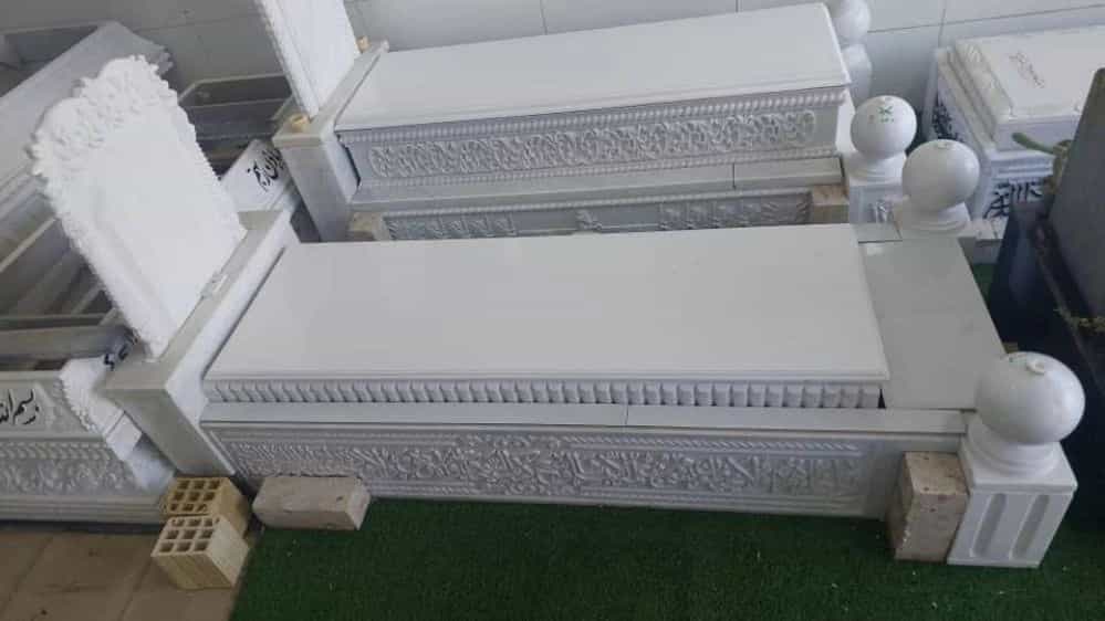 سفارش ساخت و حکاکی سنگ قبر خاص و ماندگار علی‌ نژاد بیرجند
